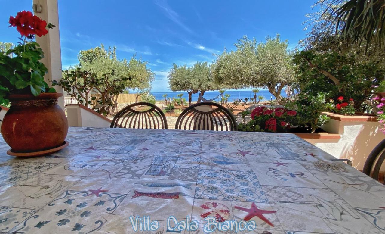 Villa Cala Bianca Castellammare del Golfo Exteriér fotografie