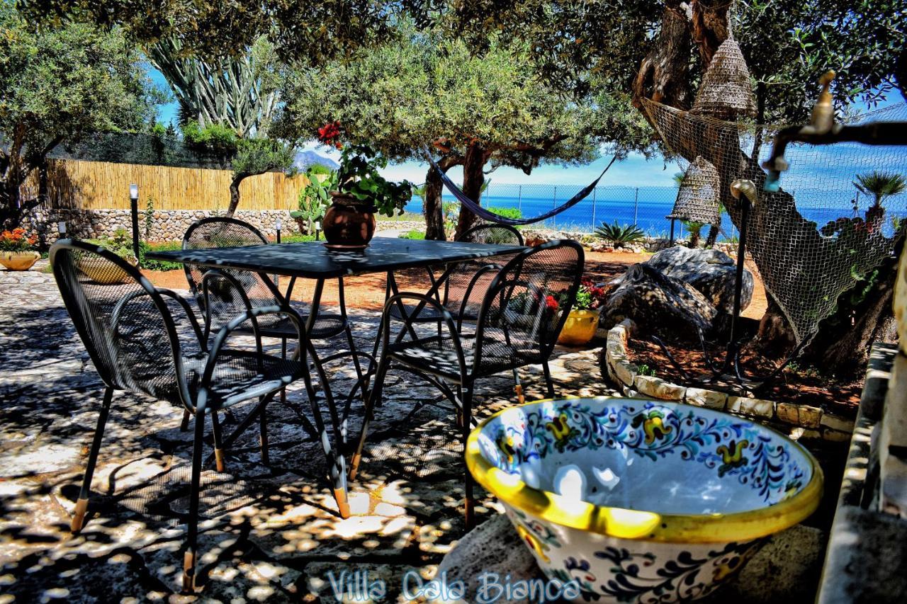 Villa Cala Bianca Castellammare del Golfo Exteriér fotografie