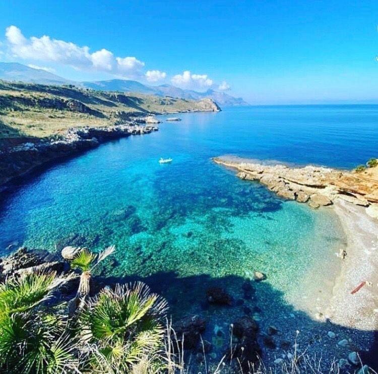 Villa Cala Bianca Castellammare del Golfo Exteriér fotografie
